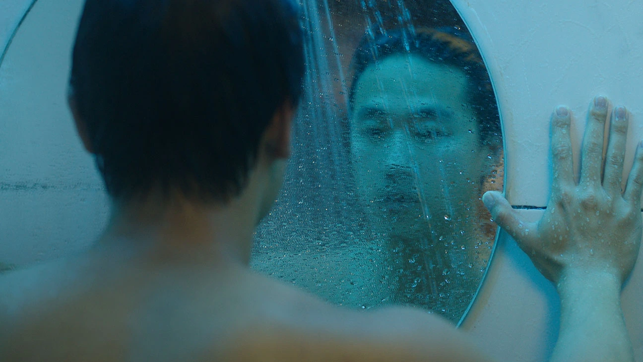 A still from Andrew Ahn's feature debut, Spa Night.